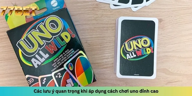 Các lưu ý quan trọng
